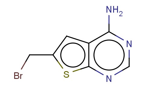 6-(BROMOMETHYL)THIENO[2,3-D]PYRIMIDIN-4-AMINE